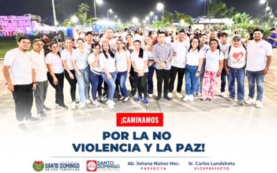 Como EPCO Tsáchila nos sentimos honrados de participar en la Marcha de Antorchas…