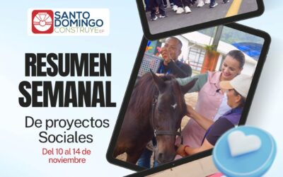 Les compartimos nuestro resumen semanal de proyectos sociales
#PrefectaJohanaN…