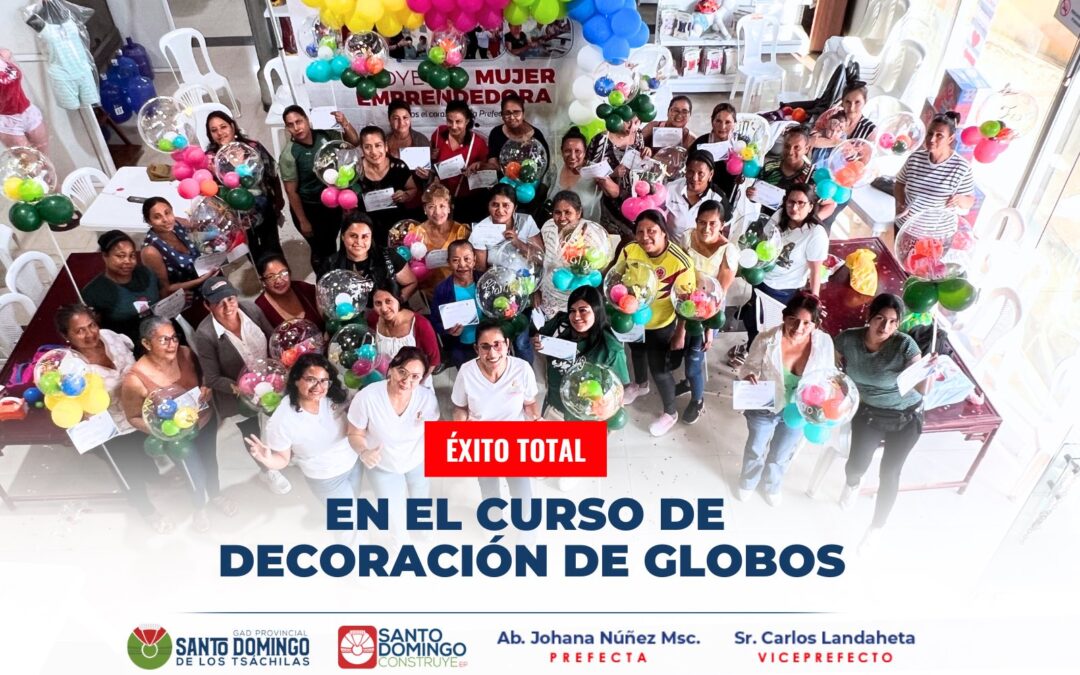 ¡Éxito total! 

Celebramos la culminación del curso de decoración con globos ju…