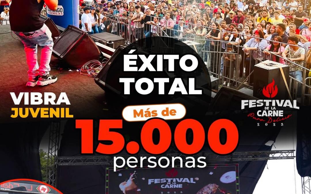 ¡Qué manera de celebrar! 
Gracias por hacer del Vibra Juvenil y del Festival de …