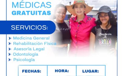 ¡Te presentamos el cronograma de brigadas médicas gratuitas para esta semana!
…