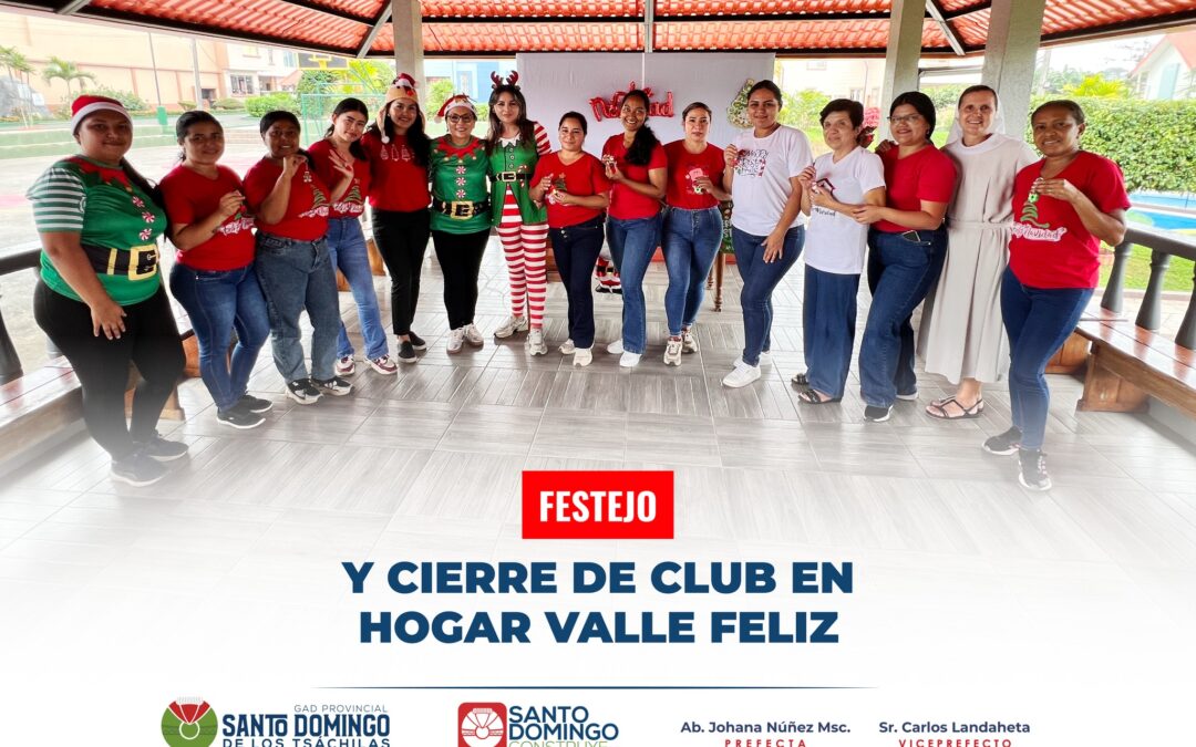 Cierre de Club y Festejo Navideño – Hogar Valle Feliz 

Con gran alegría celebr…