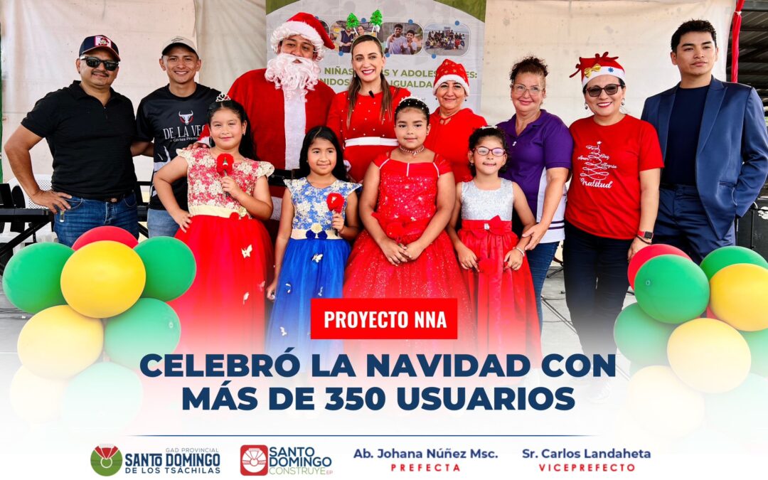 Compartimos una Navidad llena de alegría junto a más de 350 niños, niñas y adole…