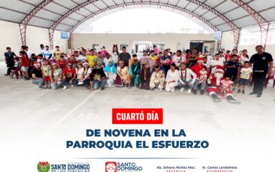 Cuarto día de la Novena
En la parroquia El Esfuerzo vivimos una tarde llena d…