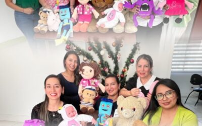 El área administrativa de la Epco Tsáchila se suma a la campaña “Dona el Peluch…