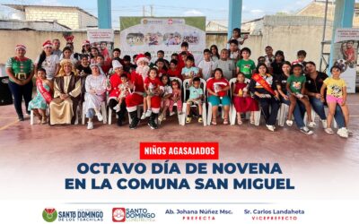 El octavo día de la Novena se celebró con gran alegría en la comuna San Miguel …