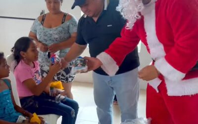 En el quinto día de la novena, la magia de la Navidad iluminó el Proyecto de Vi…