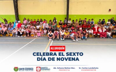 En la parroquia San José de Alluriquín, la Dirección de Obras Públicas de la Pre…