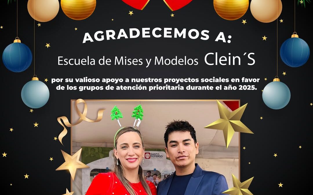 Expresamos nuestro más sincero agradecimiento a 𝑬𝒔𝒄𝒖𝒆𝒍𝒂 𝒅𝒆 𝑴𝒊𝒔𝒆𝒔 𝒚 𝑴𝒐𝒅𝒆𝒍𝒐𝒔 𝑪𝒍𝒆𝒊𝒏…