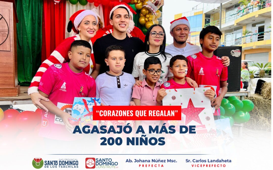 Hoy regalamos sonrisas a más de 200 niños en nuestro evento “Corazones que regal…