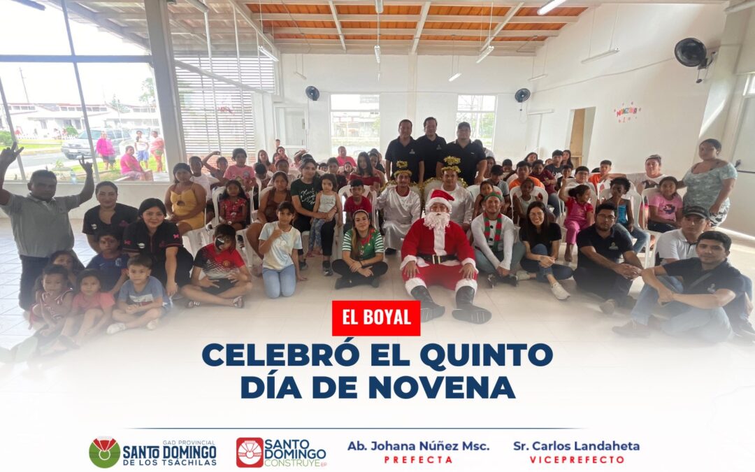 La Navidad llegó con el quinto día de novena al Proyecto de Vivienda de Interés…