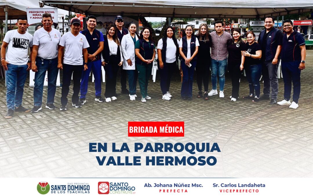 38 atenciones recibieron los habitantes de la parroquia Valle Hermoso durante la…
