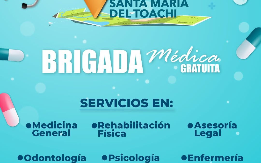 Brigada Médica Gratuita | Parroquia Santa María del Toachi 

Invitamos a toda l…