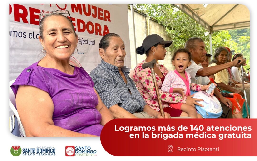 Brindamos atención integral, mediante la brigada médica gratuita, a la comunidad…