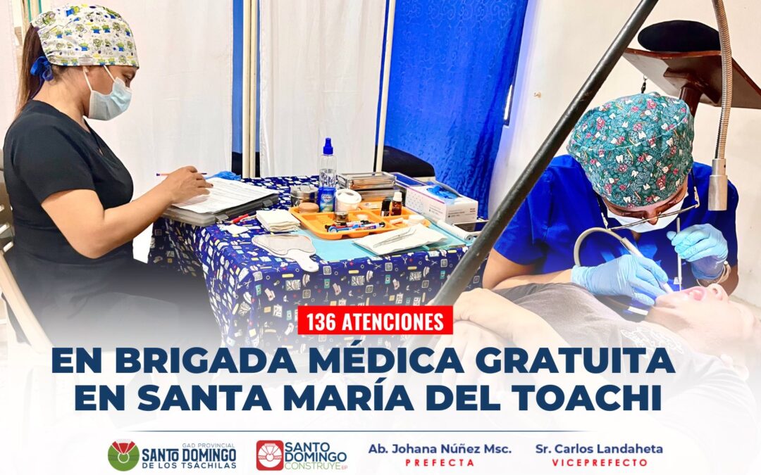 Habitantes de Santa María del Toachi llegaron a las atenciones gratuitas de la …