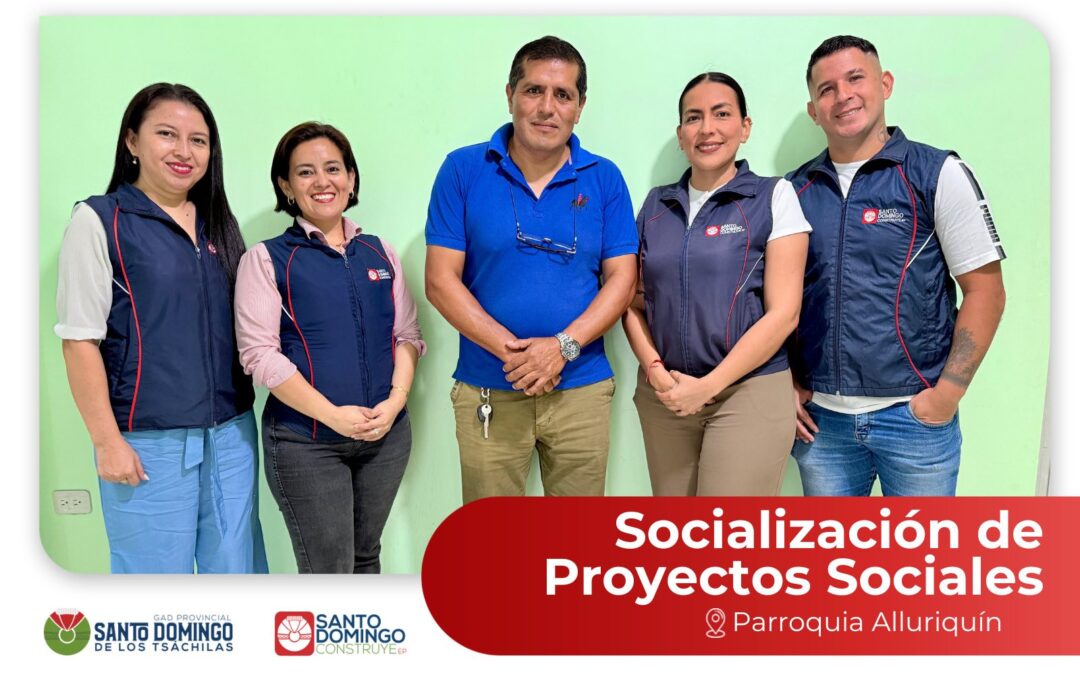 Hoy, el equipo de Proyectos Sociales mantuvo una reunión de socialización con el…