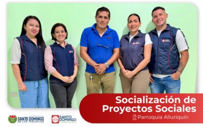 Hoy, el equipo de Proyectos Sociales mantuvo una reunión de socialización con el…