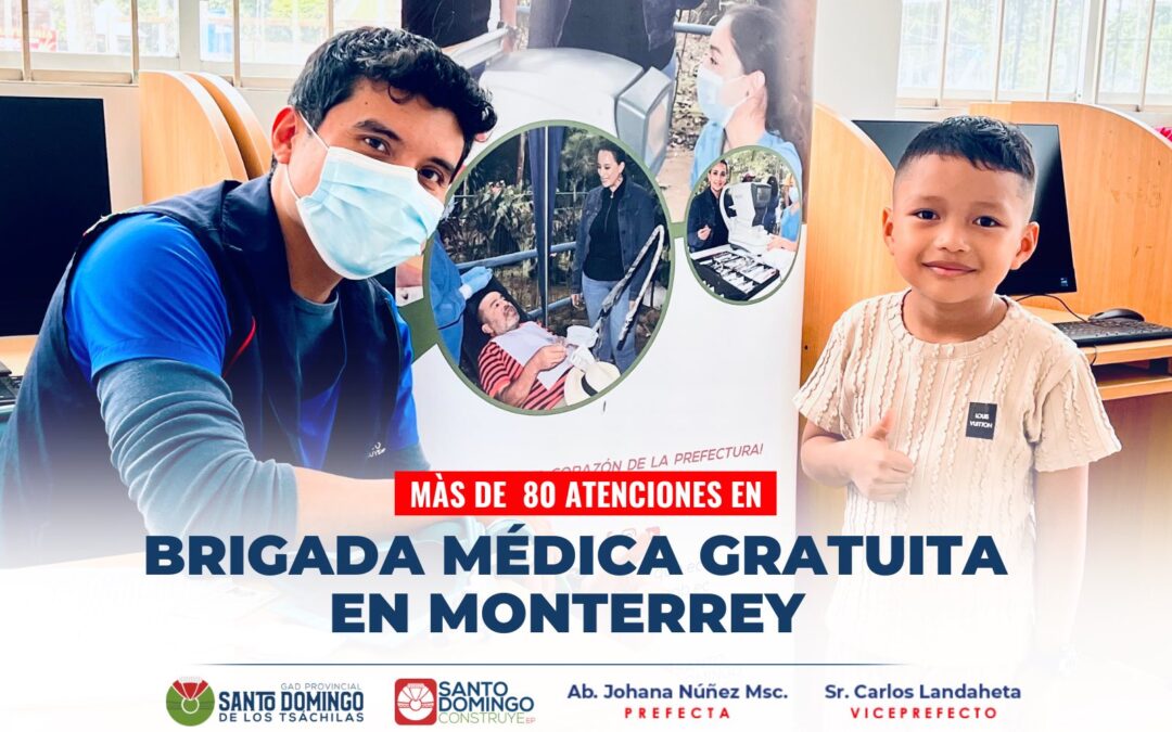 La  Brigada Médica gratuita en Monterrey fue un gran éxito, ofreciendo más de 80…