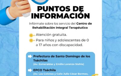 Puntos de Información CRIT
Infórmate sobre la atención gratuita para niños, niñ…