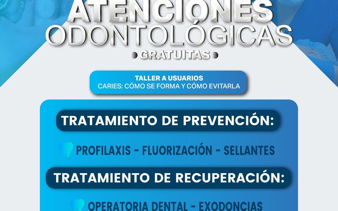 ¡Dientes sanos y fuertes! 

Este jueves 19 de marzo, te invitamos a las Atencio…