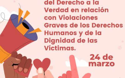 24 de marzo | Día Internacional del Derecho a la Verdad

Hoy recordamos la impo…