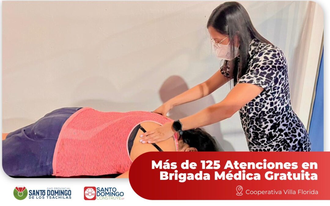 En la cooperativa Villa Florida, la brigada médica gratuita brindó más de 125 at…