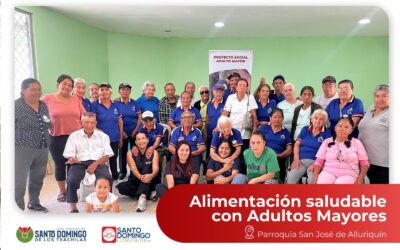 29 adultos mayores de la parroquia San José de Alluriquín participaron en activi…