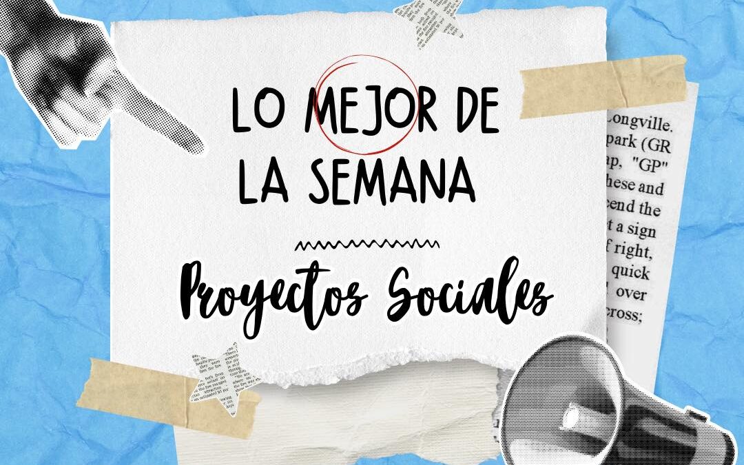 Les compartimos nuestro resumen semanal de proyectos sociales 

#PrefectaJohanaN…