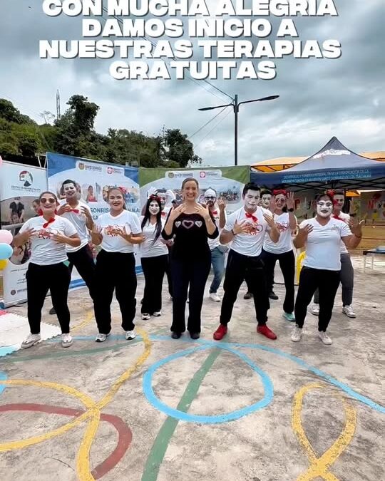 Oficialmente iniciamos nuestras terapias gratuitas en el Centro de Rehabilitació…