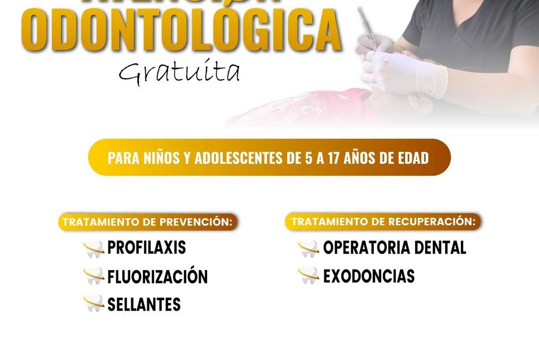 ¡Atención Odontológica Gratuita! 

Te invitamos a aprovechar nuestra jornada de…