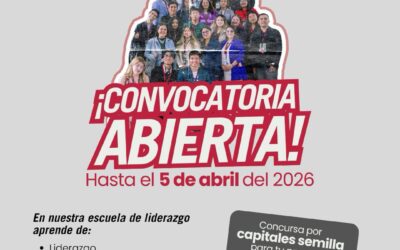 ¡Convocatoria abierta para LÍDER LAB!

Si tienes entre 18 y 35 años, esta es tu…