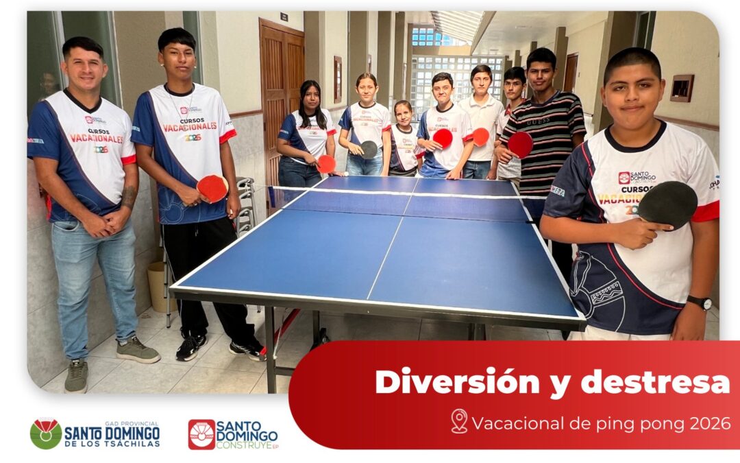¡Vivimos un increíble curso vacacional de ping pong! 

Fueron días llenos de en…