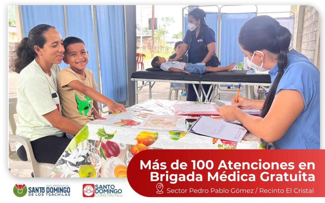 La brigada médica, desarrollada en el sector Pedro Pablo Gómez del recinto El Cr…