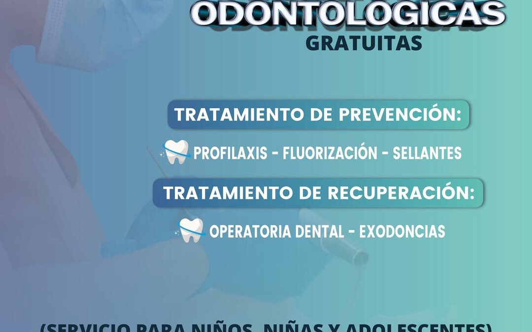 ¡Cuidamos la sonrisa de nuestros niños!

Invitamos a niños, niñas y adolescnete…