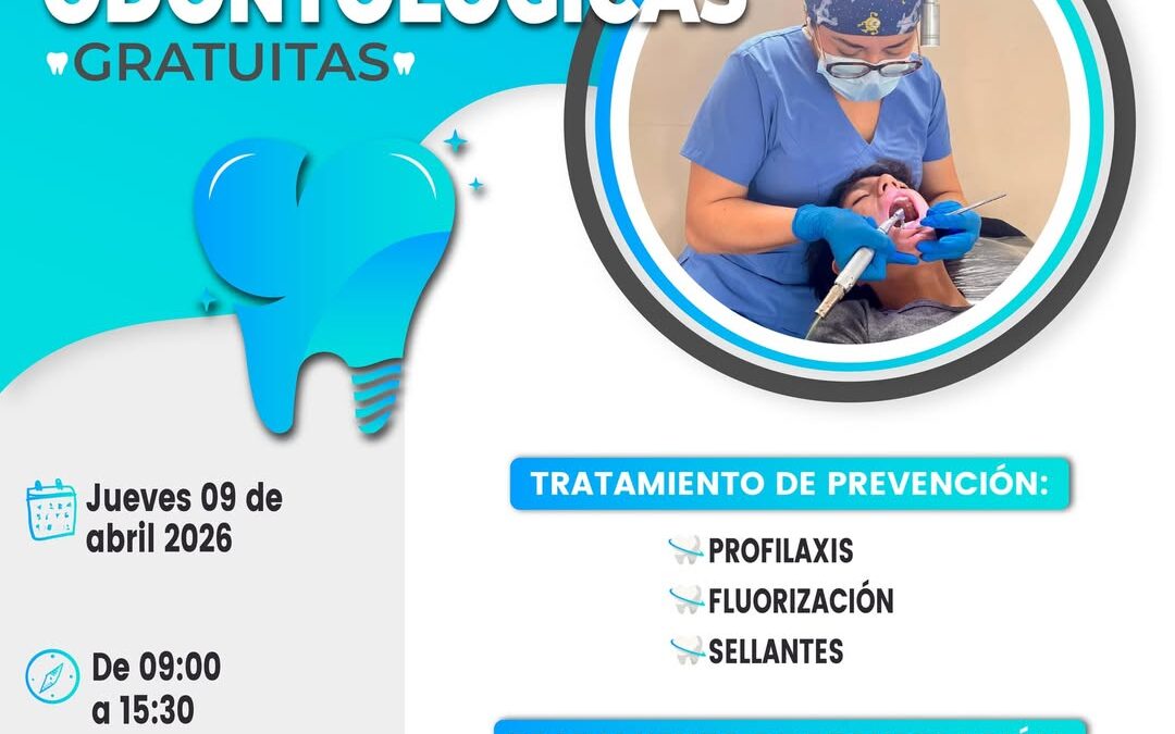 ¡Cuidamos la sonrisa de nuestros niños y jóvenes!

Este jueves 9 de abril brind…
