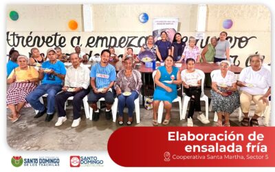 En la Cooperativa Santa Martha, sector 5, más de 20 usuarios del proyecto Cuídam…