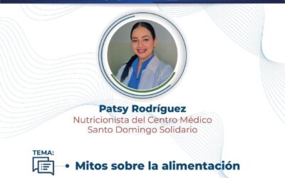 ¡No te lo pierdas!
Este miércoles 15 de abril, Patsy Rodríguez, nutricionista…