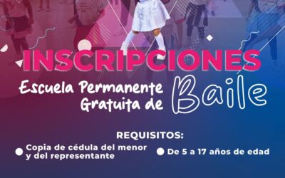 ¡El ritmo y la diversión te esperan! 

Invitamos a niños, niñas y adolescentes …