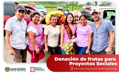 El agradecimiento fraterno al Mercado Mayorista Santo Domingo por su valiosa don…