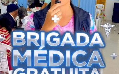 La brigada médica gratuita brindó atención en los servicios de Medicina General…