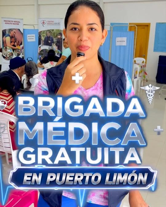 La brigada médica gratuita brindó atención en los servicios de Medicina General…