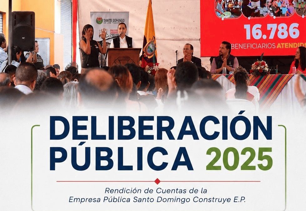 La Empresa Pública Santo Domingo Construye invita a la ciudadanía a la Delibera…