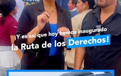 Dale play y conoce cómo se desarrollará la Ruta de los Derechos.

#ElCorazónDeL…