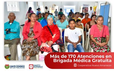 En la cooperativa Nuevo Amanecer, barrio 6 de Enero, se realizaron más de 170 at…