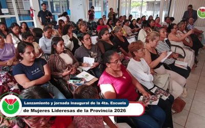 Lanzamiento y jornada inaugural de la 4ta. Escuela de Mujeres Lideresas de la Pr…