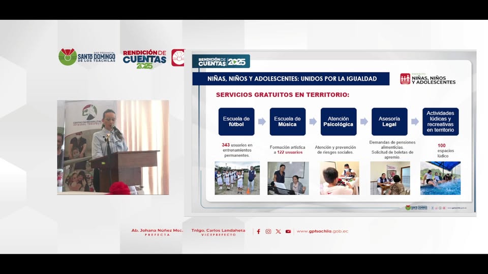 EVENTO DE DELIBERACIÓN PUBLICA EMPRESA PUBLICA SANTO DOMINGO CONSTRUYE 2025