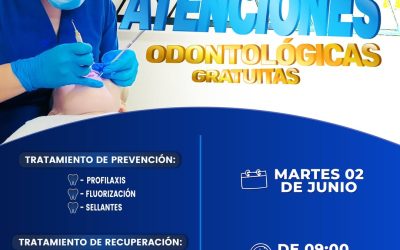 ¡Cuidar tu sonrisa es cuidar tu salud! 

Te invitamos a nuestras Atenciones Odo…