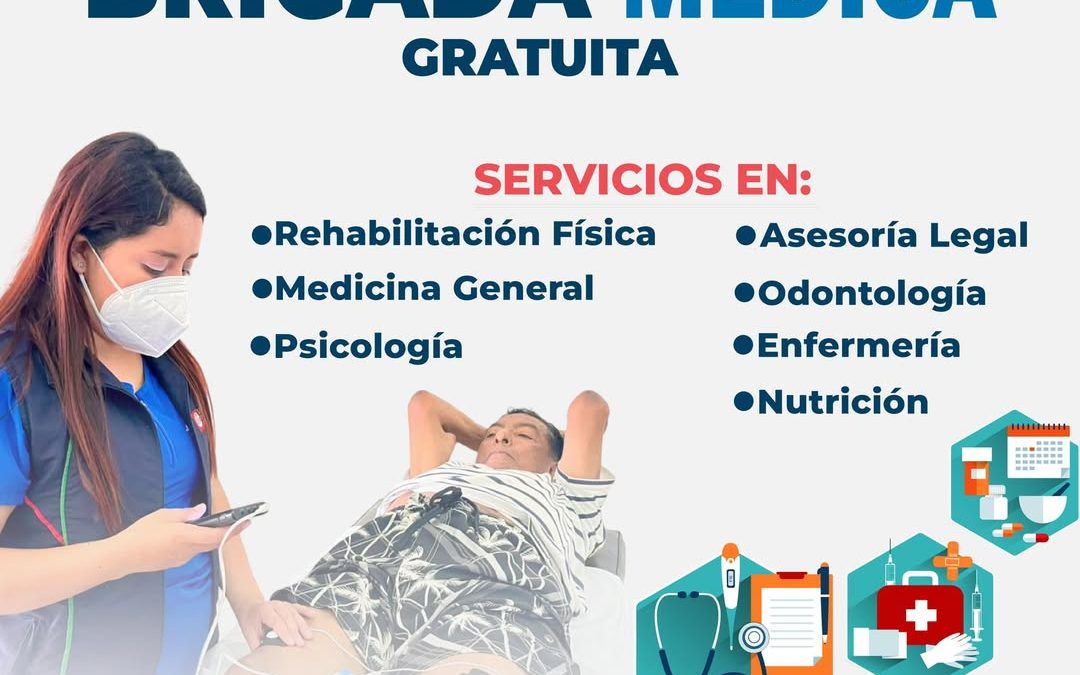 ¡Cuidamos de tu salud! 

Te invitamos a participar en nuestra Brigada Médica Gr…