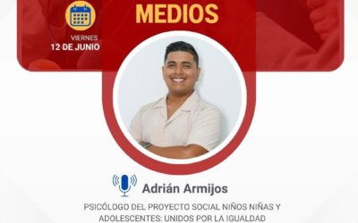 Adrián Armijos, psicólogo del Proyecto Social Niños, Niñas y Adolescentes: Unid…