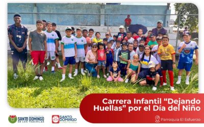 Como parte de las actividades por el Día del Niño, se llevó a cabo la carrera in…